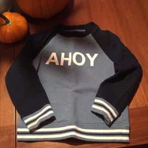 Ahoy! Boys 4T sweatshirt